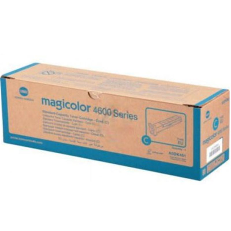 Toner Original KONICA A0DK451 Cyan - A0DK451 [PAG-4000]