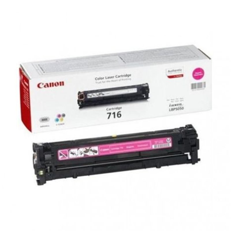 Toner Original CANON 716 Magenta - CRG716M [PAG-1500]