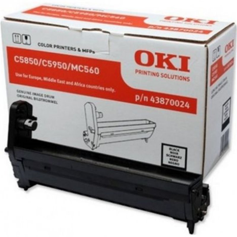ORIGINAL OKI TAMBOR LASER NEGRO TIPO C11 C/5850/5950 MC/560N/560DN [PAG-20000]