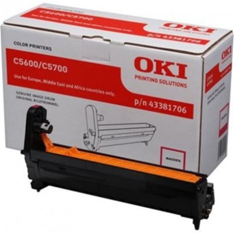 ORIGINAL OKI TAMBOR LASER MAGENTA C/5600/5700 [PAG-20000]