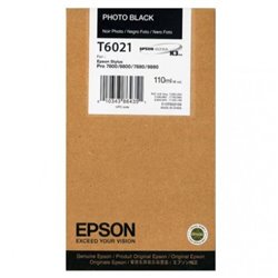 Cartucho  Original EPSON T6021 Negro - C13T602100 [ML-110]