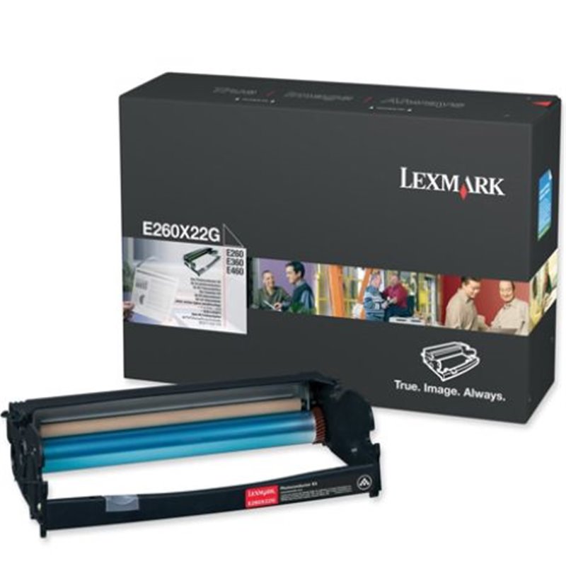 Tambor Original LEXMARK E260X22G Negro - E260X22G [PAG-30000]