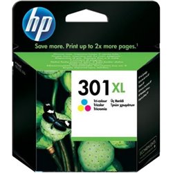 Cartucho Original HP 301XL Tricolor - CH564EE [ML-6][PAG-330]