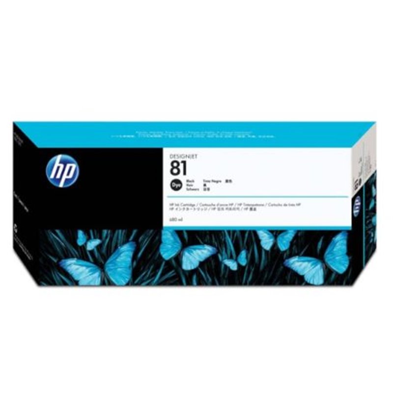Cartucho Original HP 81 Negro - C4930A [ML-680]