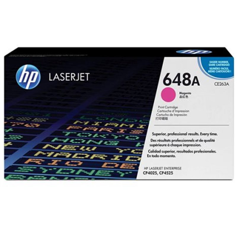 Toner Original HP 648A Magenta - CE263A [PAG-11000]