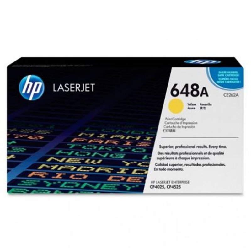 Toner Original HP 648A Amarillo - CE262A [PAG-11000]