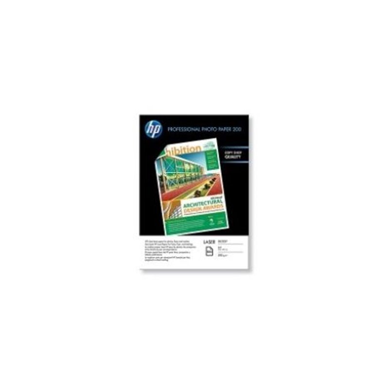 Papel Fotográfico Original HP Glossy Professional A4 200 gr 100 Hojas - CG966A
