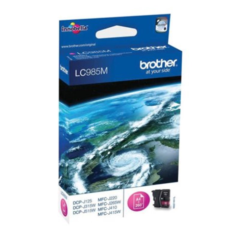 Cartucho Original BROTHER LC985 Magenta - LC985M [ML-19][PAG-260]