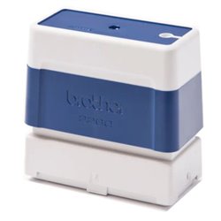 Pack 6 Sellos Original BROTHER 18 x 50 mm Azul - PR1850E6P