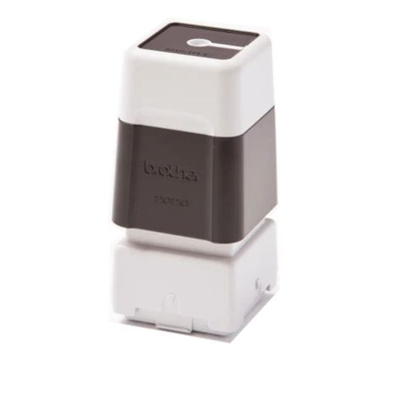 Pack 6 Sellos Original BROTHER 20 x 20 mm Negro - PR2020B6P