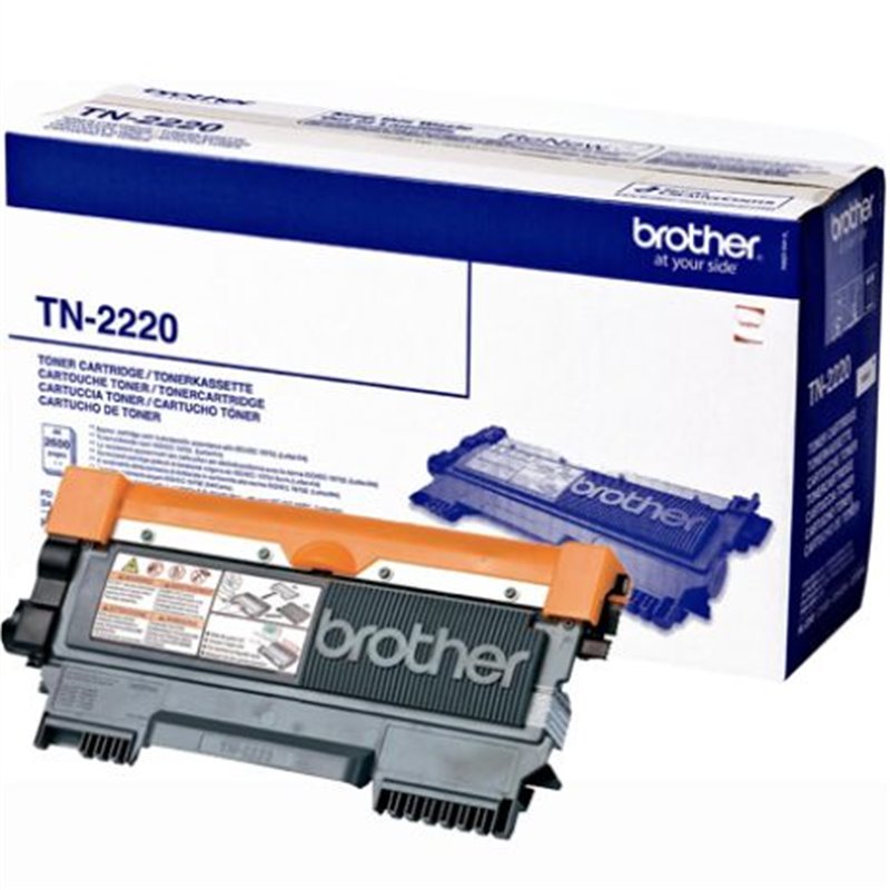 Toner Original BROTHER TN2220 Negro - TN2220 [PAG-2600]