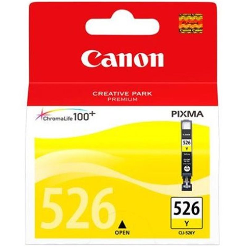 Cartucho Original CANON CLI526 Amarillo - CLI526Y [ML-9][PAG-450]