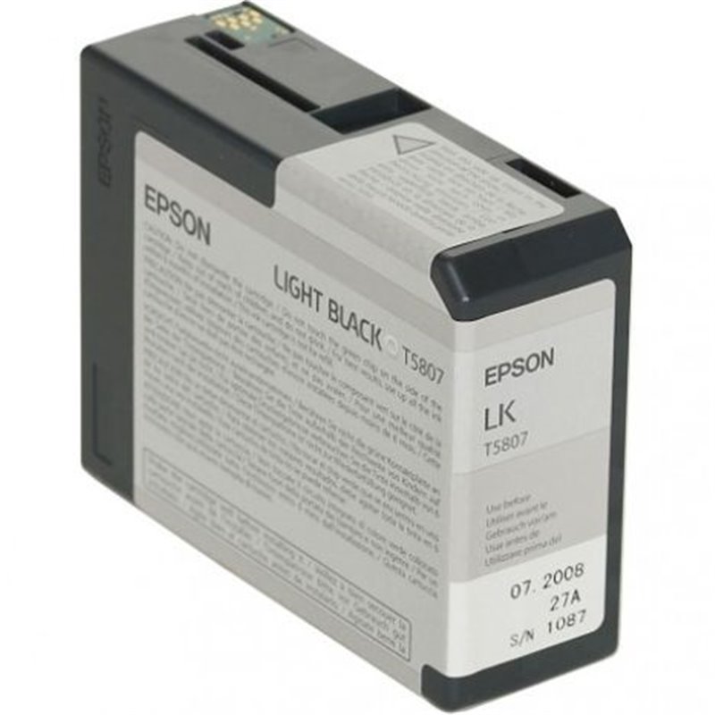 Cartucho Original EPSON T5807 Gris - C13T580700 [ML-80]