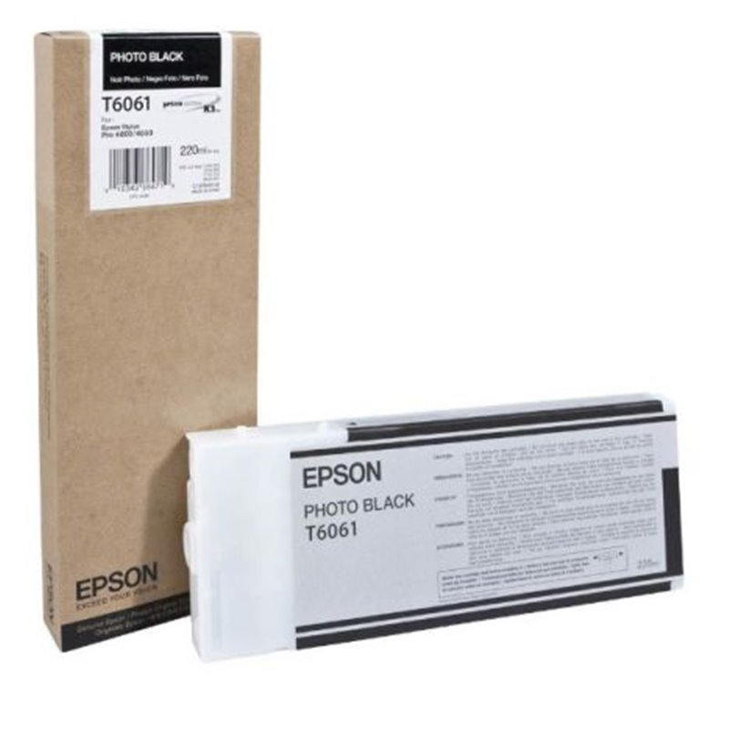 Cartucho  Original EPSON T6061 Negro - C13T606100 [ML-220]