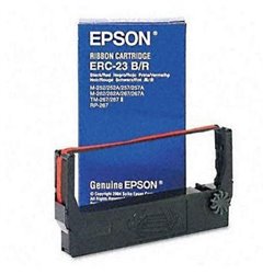 ORIGINAL EPSON CINTA REGISTRADORA NEGRO/ROJO ERC-23BR M/250/250A/255/255A/260/260A/264/265/265A/280/280A/280AV/267/270 TM/267/26