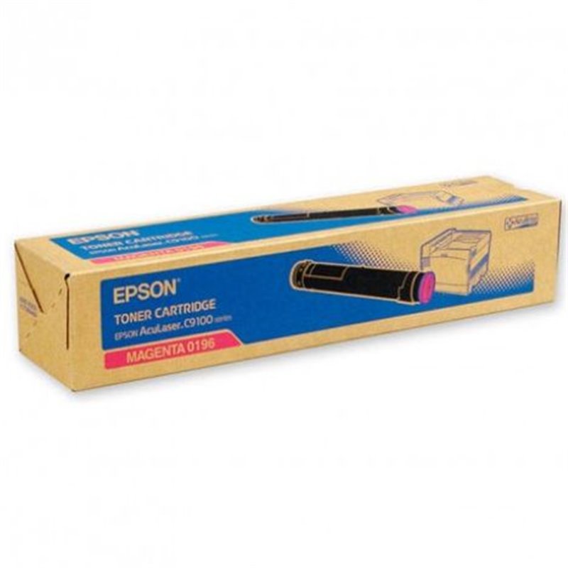 Toner Original EPSON C13S050196 Magenta - C13S050196 [PAG-12000]