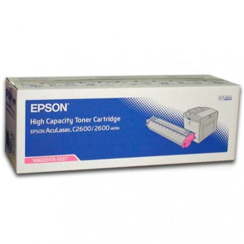 Toner Original EPSON C2600 Magenta - C13S050227 [PAG-5000]