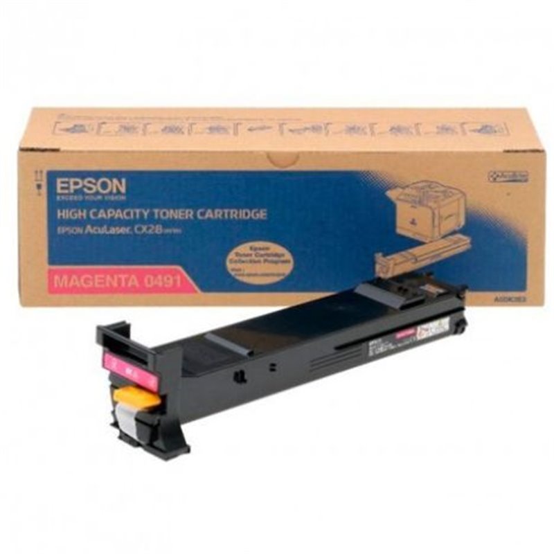Toner Original EPSON CX28 Magenta - C13S050491 [PAG-8000]