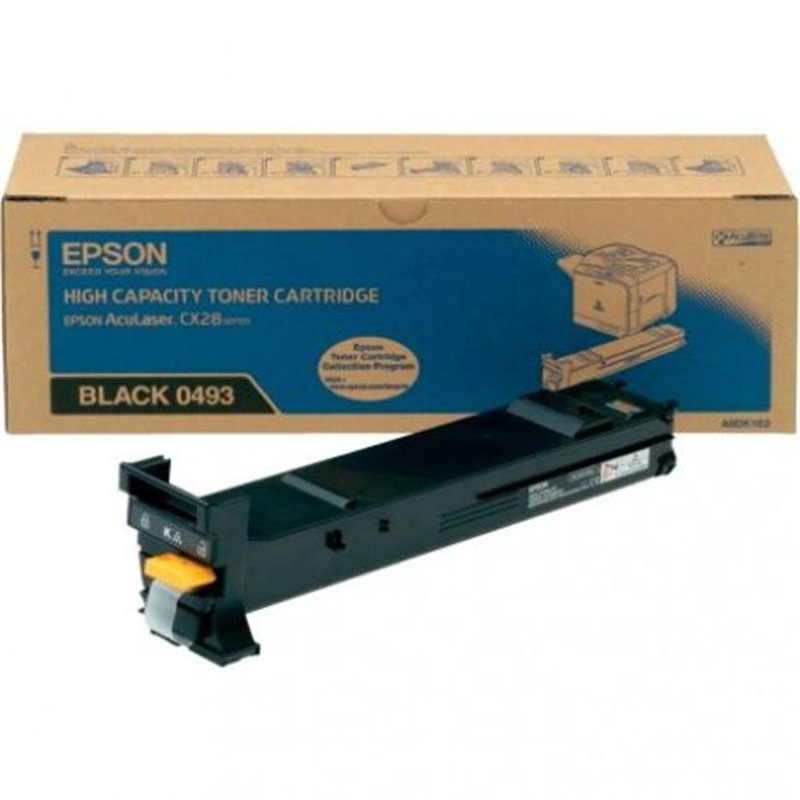 Toner Original EPSON C13S050493 Negro - C13S050493 [PAG-8000]