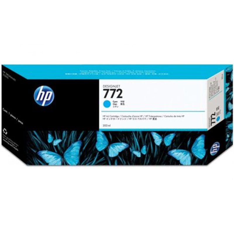 Cartucho Original HP 772 Cyan - CN636A [ML-300]