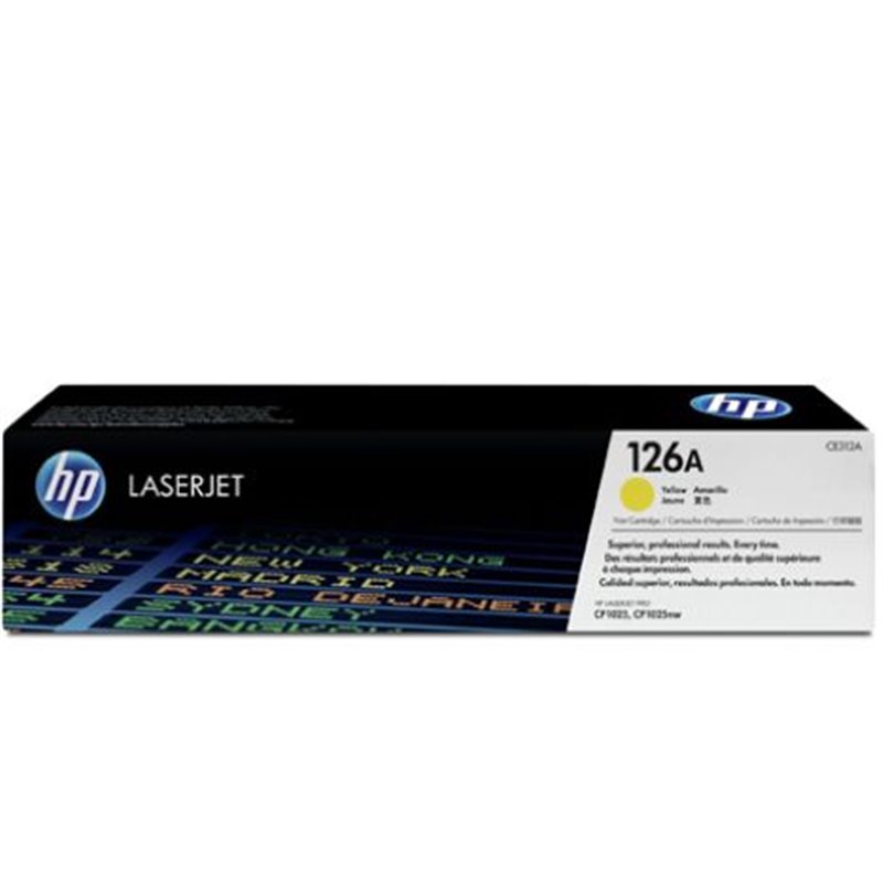 Toner Original HP 126A Amarillo - CE312A [PAG-1000]