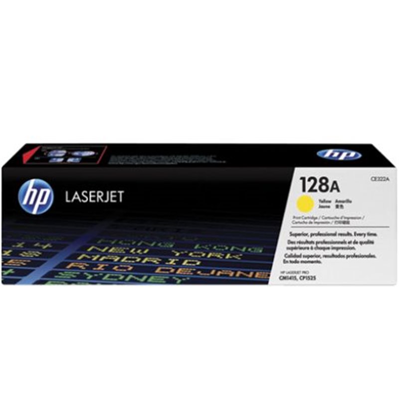 Toner Original HP 128A Amarillo - CE322A [PAG-1300]