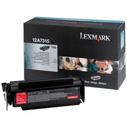 Toner Original LEXMARK 12A8544 Negro - 12A8544 [PAG-10000]