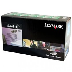Toner Original LEXMARK 12A4715 Negro - 12A4715 [PAG-12000]