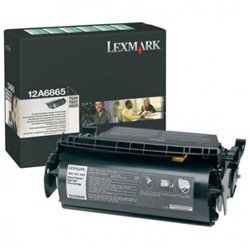 Toner Original LEXMARK 12A6865 Negro - 12A6865 [PAG-30000]