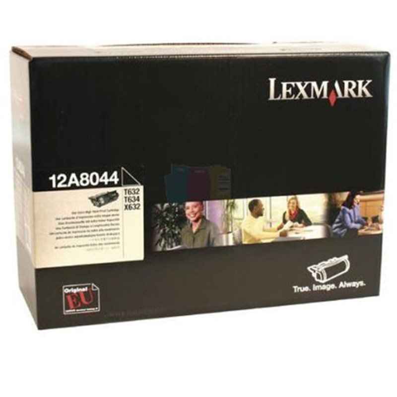 Toner Original LEXMARK 12A8044 Negro - 12A8044 [PAG-32000]