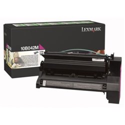Toner Original LEXMARK 10B042 Magenta - 10B042M [PAG-15000]