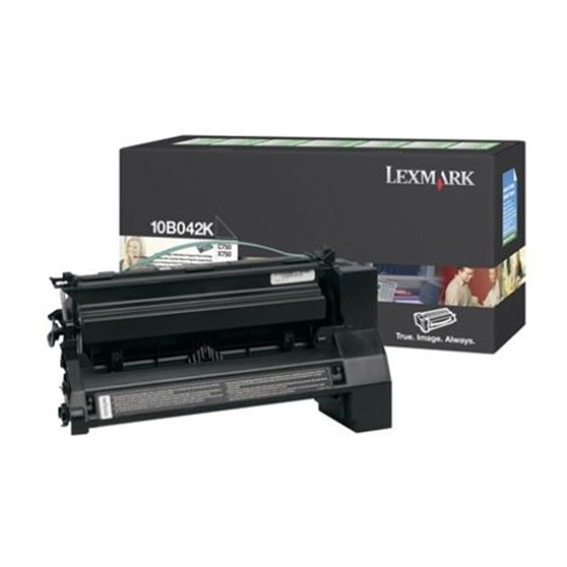 Toner Original LEXMARK 10B04 Negro - 10B042K [PAG-15000]