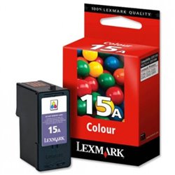 Cartucho Original LEXMARK 15A Tricolor - 18C2100E [ML-5][PAG-150]