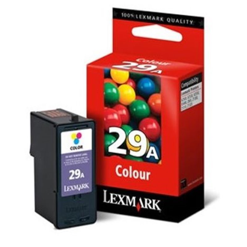Cartucho Original LEXMARK 29A Tricolor - 18C1529E [PAG-150]
