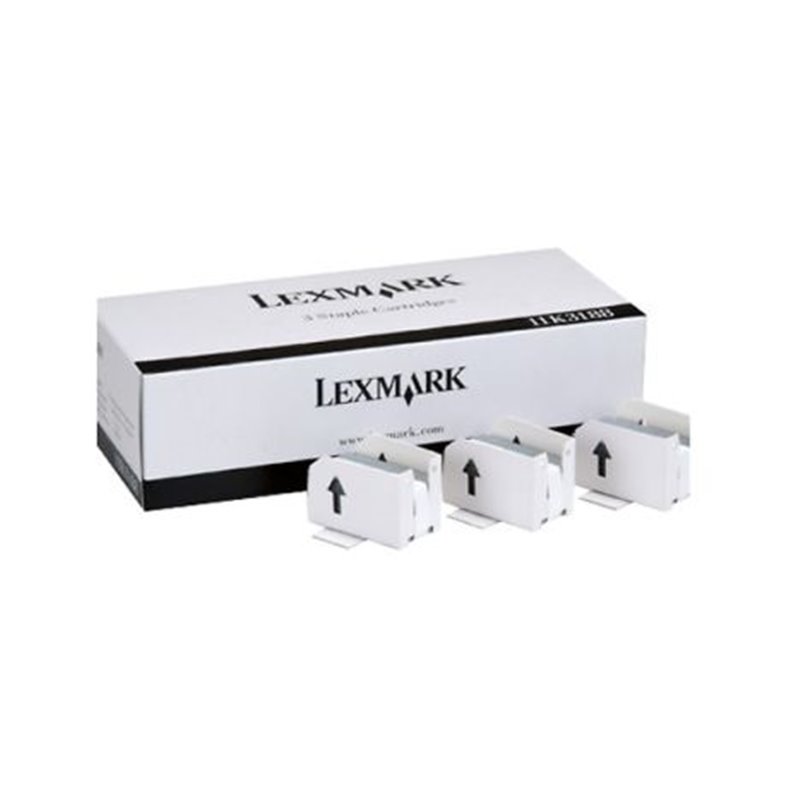 Grapas Originales LEXMARK 3 x 3000 unidades - 11K3188
