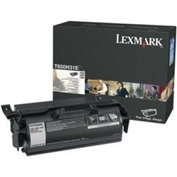 Toner Original LEXMARK T650H31E Negro - T650H31E [PAG-25000]
