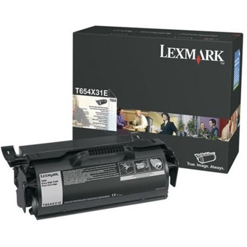 Toner Original LEXMARK T654X31E Amarillo - T654X31E [PAG-36000]