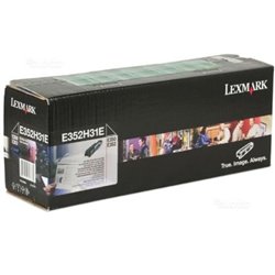 Toner Original LEXMARK E352 Negro - E352H31E [PAG-9000]