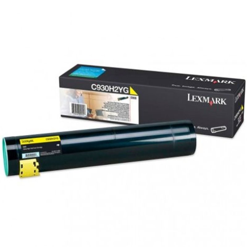 Toner Original LEXMARK C930 Amarillo - C930H2YG [PAG-24000]