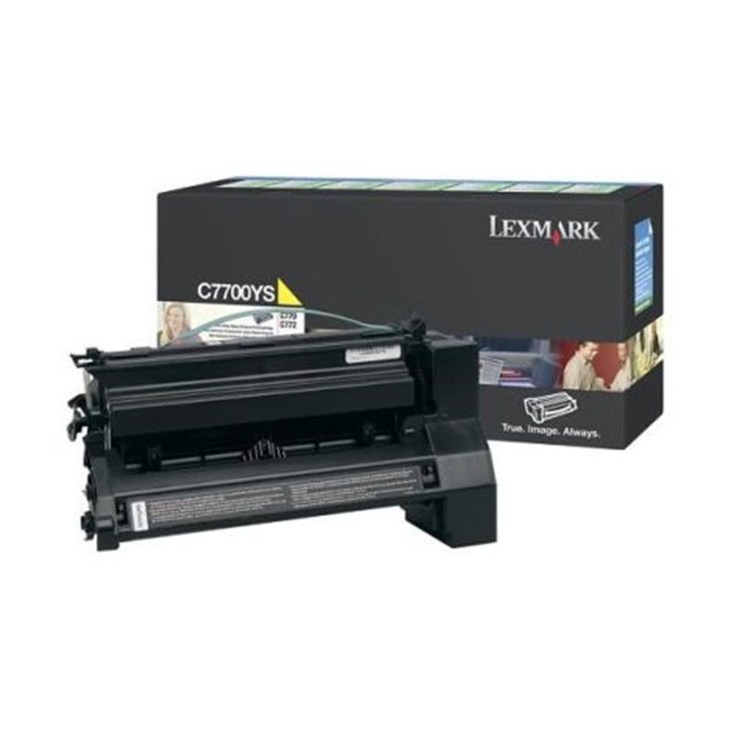 Toner Original LEXMARK C7700 Amarillo - C7700YS [PAG-6000]