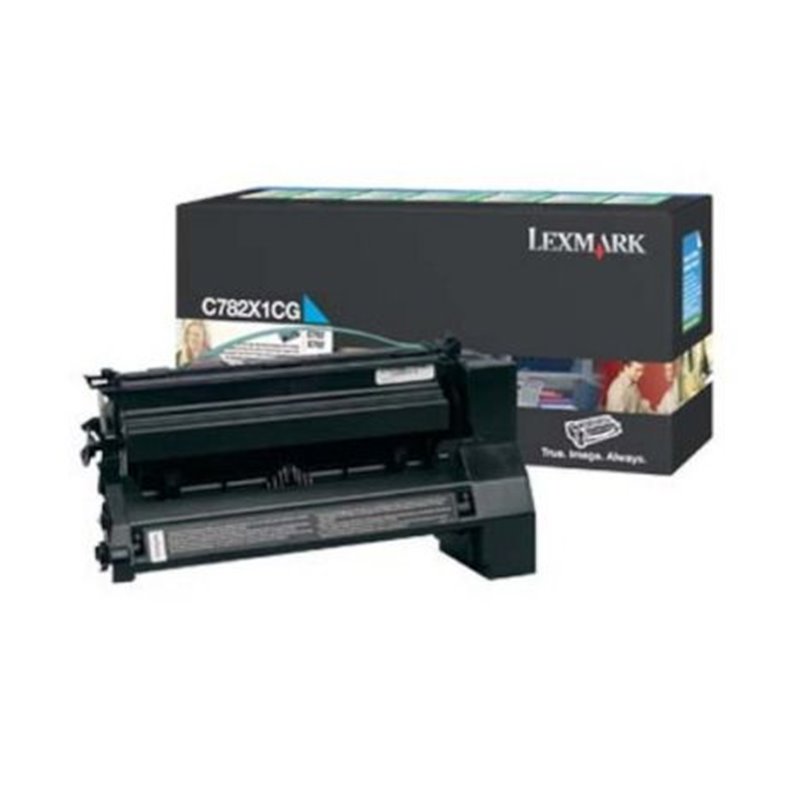 Toner Original LEXMARK C782X Cyan - C782X1CG [PAG-15000]