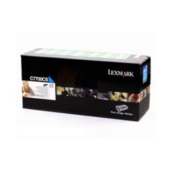 Toner Original LEXMARK C7700 Cyan - C7700CS [PAG-6000]