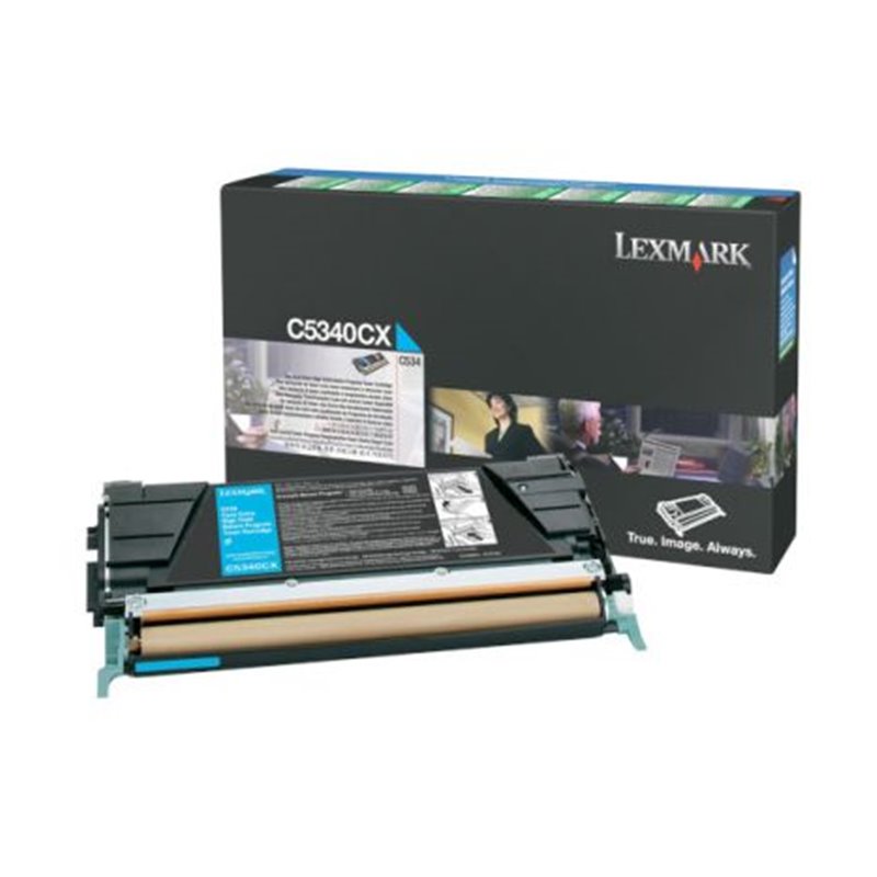 Toner Original LEXMARK C5340 Cyan - C5340CX [PAG-7000]