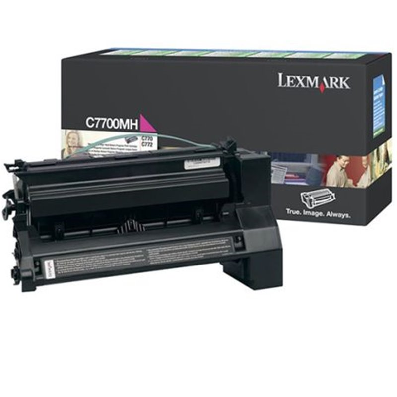 Toner Original LEXMARK C7700 Magenta - C7700MH [PAG-10000]