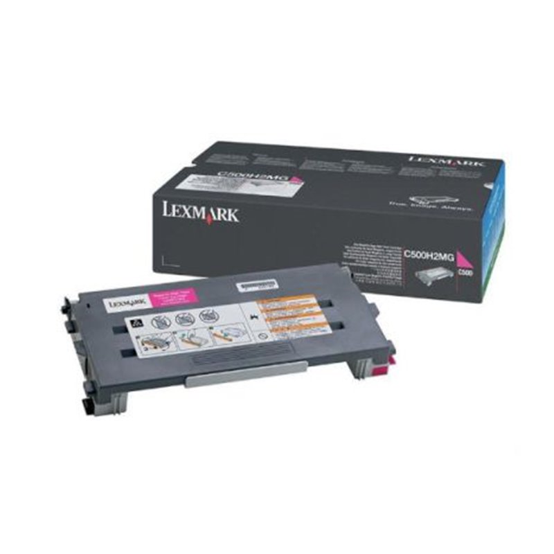 Toner Original LEXMARK C500H Magenta - C500H2MG [PAG-3000]