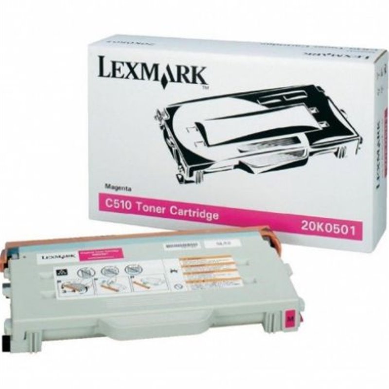 Toner Original LEXMARK 20K0501 Magenta - 20K0501 [PAG-3000]