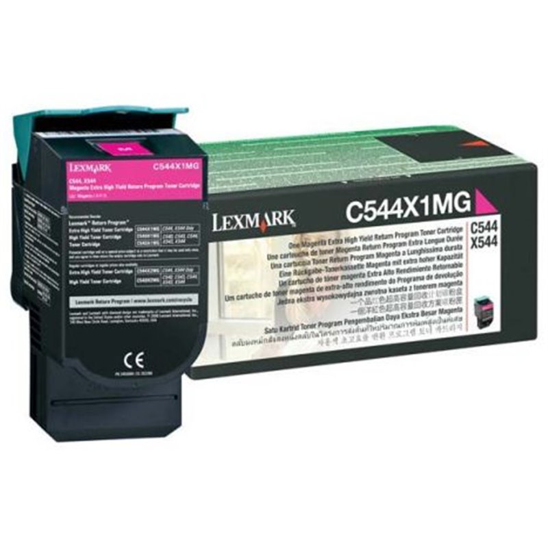 Toner Original LEXMARK C544X Magenta - C544X1MG [PAG-4000]