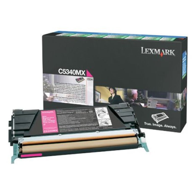 Toner Original LEXMARK C5340 Magenta - C5340MX [PAG-7000]