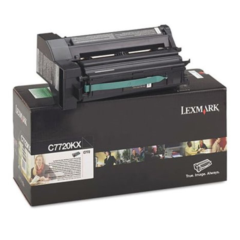 Toner Original LEXMARK C7720 Negro - C7720KX [PAG-15000]