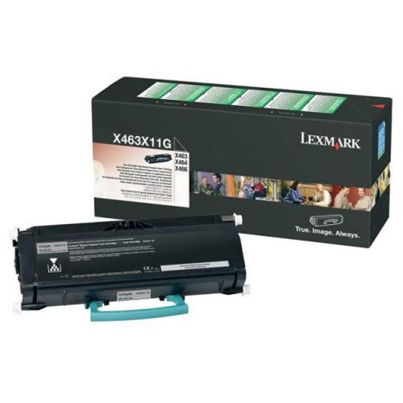 Toner Original LEXMARK X463 Negro - X463X11G [PAG-15000]